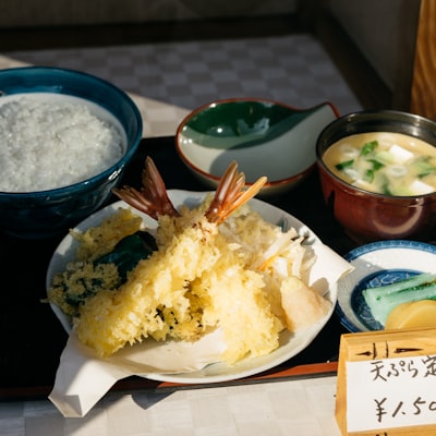 本日の天ぷら6種盛り合わせ